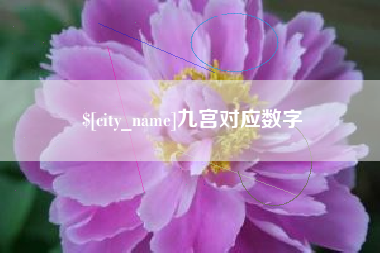 大理九宫对应数字