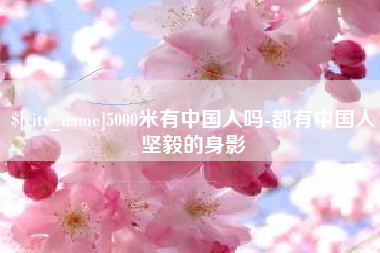 大理5000米有中国人吗-都有中国人坚毅的身影