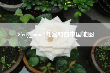 大理九宫对应中国地图