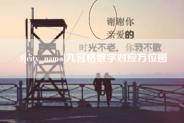 大理九宫格数字对应方位图