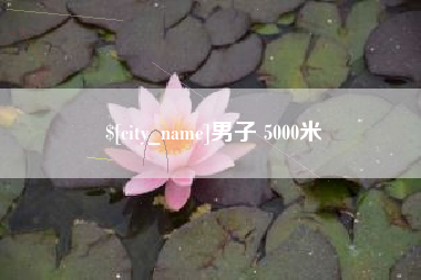 大理男子 5000米