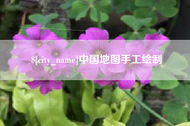 大理中国地图手工绘制