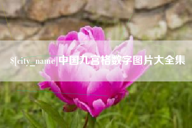 大理中国九宫格数字图片大全集