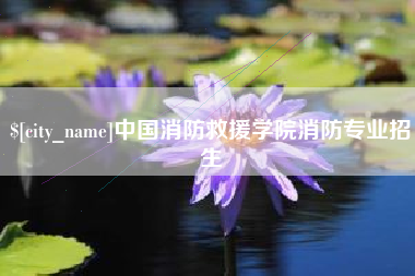 大理中国消防救援学院消防专业招生