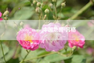 大理中国地图9宫格