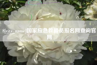 大理国家应急救援员报名网查询官网