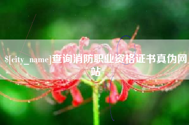 大理查询消防职业资格证书真伪网站