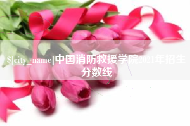 大理中国消防救援学院2021年招生分数线